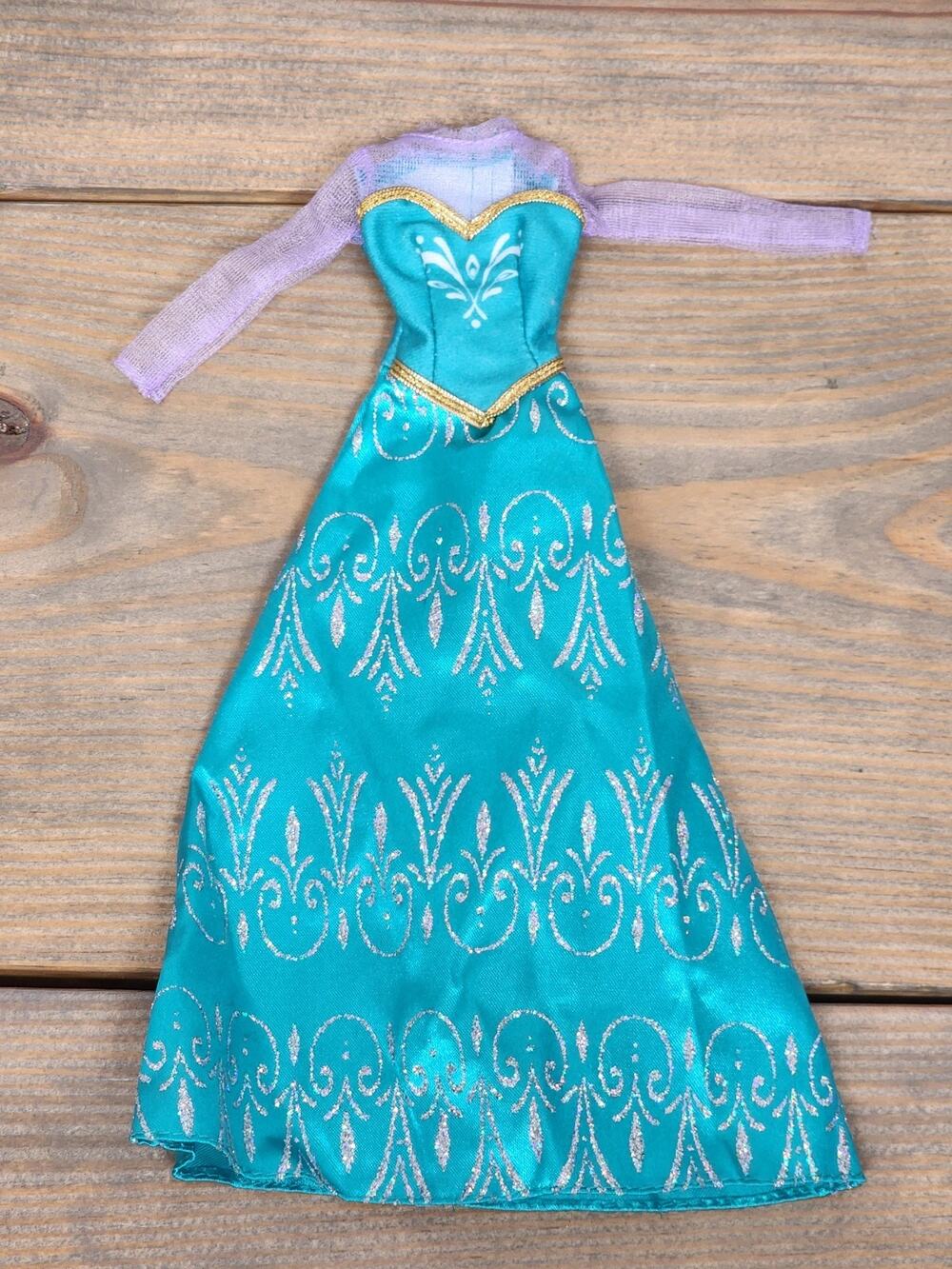 Disney 2012 Frozen Elsa Gown Dress Only